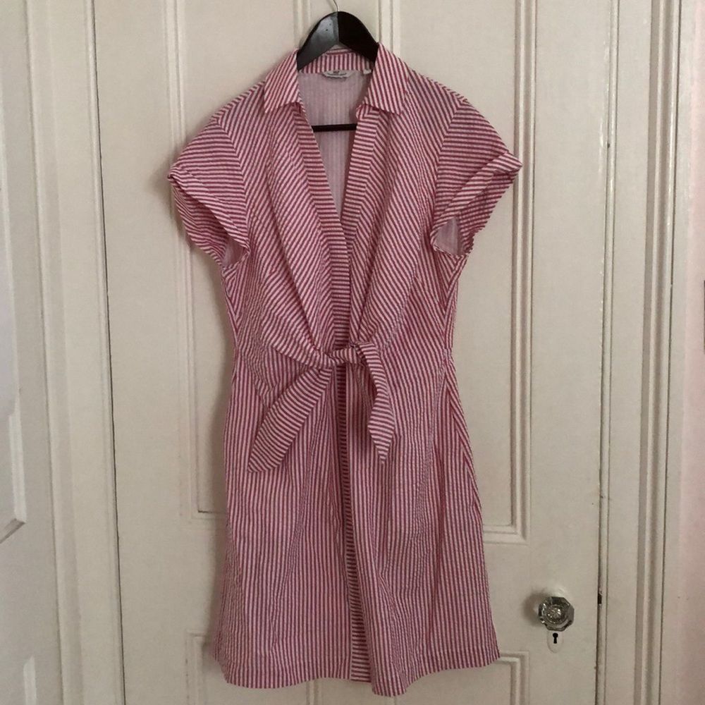 Vineyard Vines Seersucker Button-down Dress